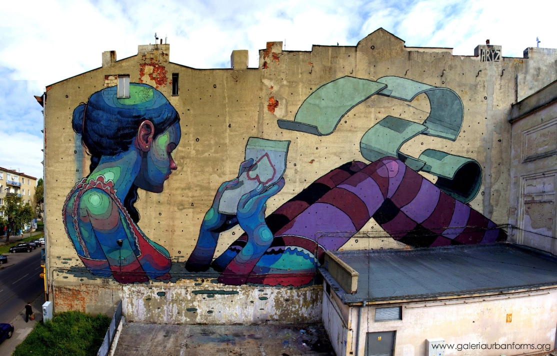 By ARYZ Photo from www.galeriaurbanforms.org From Galeria Urban Forms in Lodz, Poland