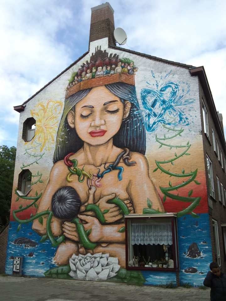 Street Art in Slotermeer-Noordoost, Amsterdam, Netherlands