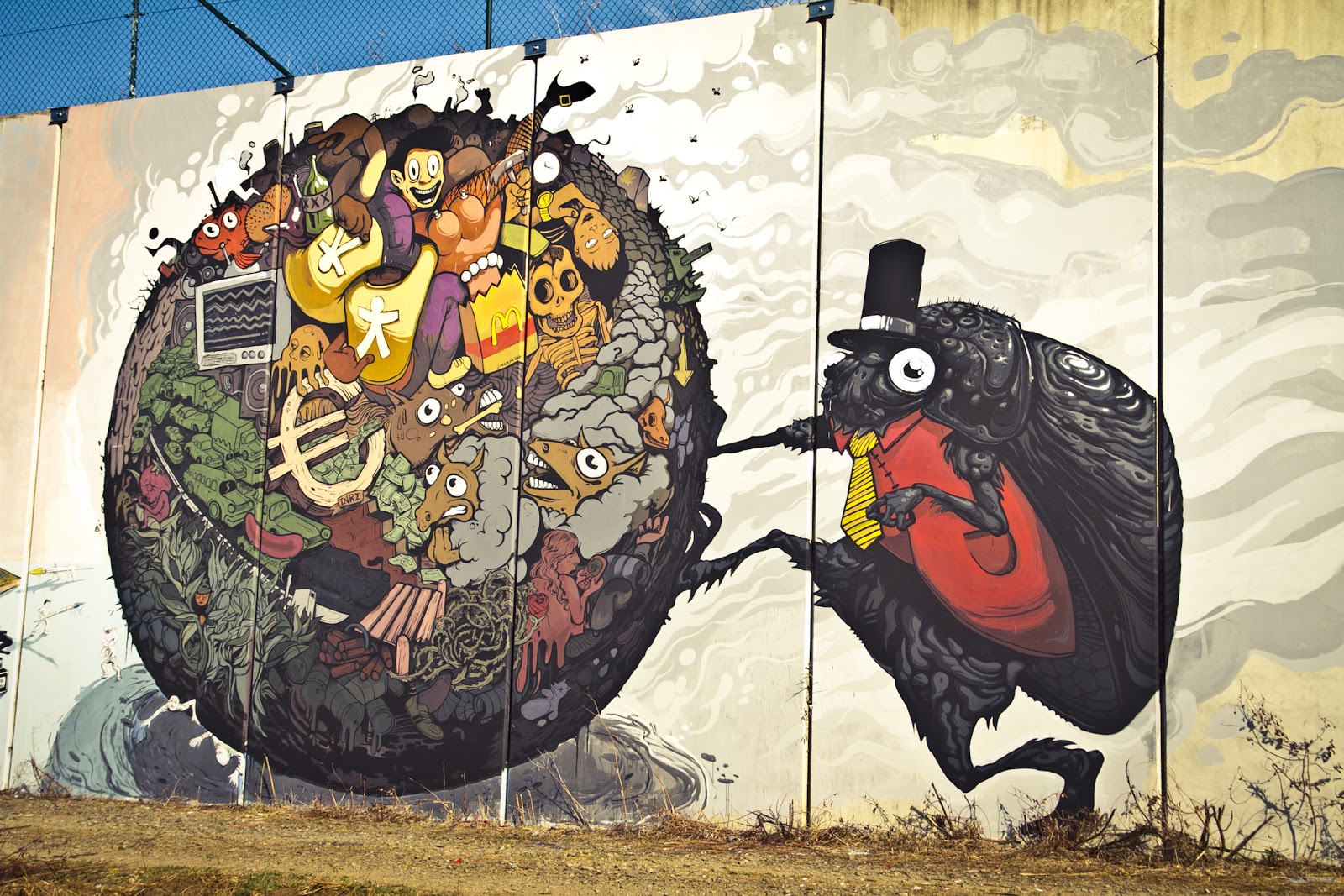 Street Art by NAS and DEL at DESORDES CREATIVAS 2012 2