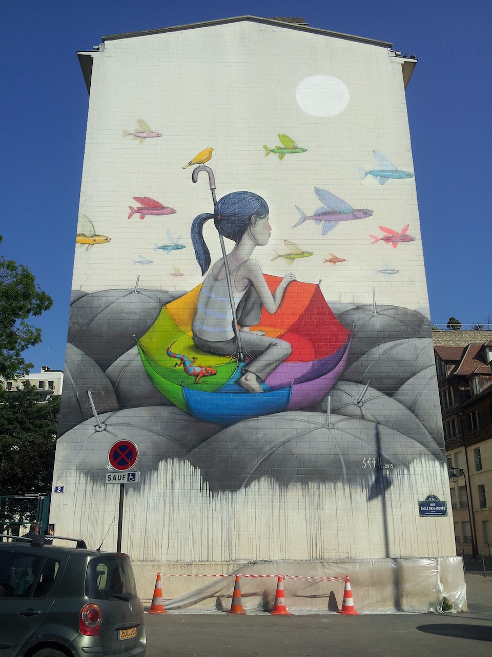 Street Art by Seth in Paris, Frace 68568568